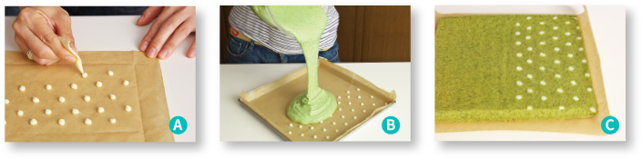 クリスマスデコツリーケーキの作り方