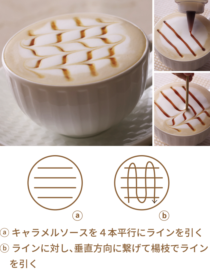 キャラメルの甘さと香ばしさが人気のキャラメルオーレ