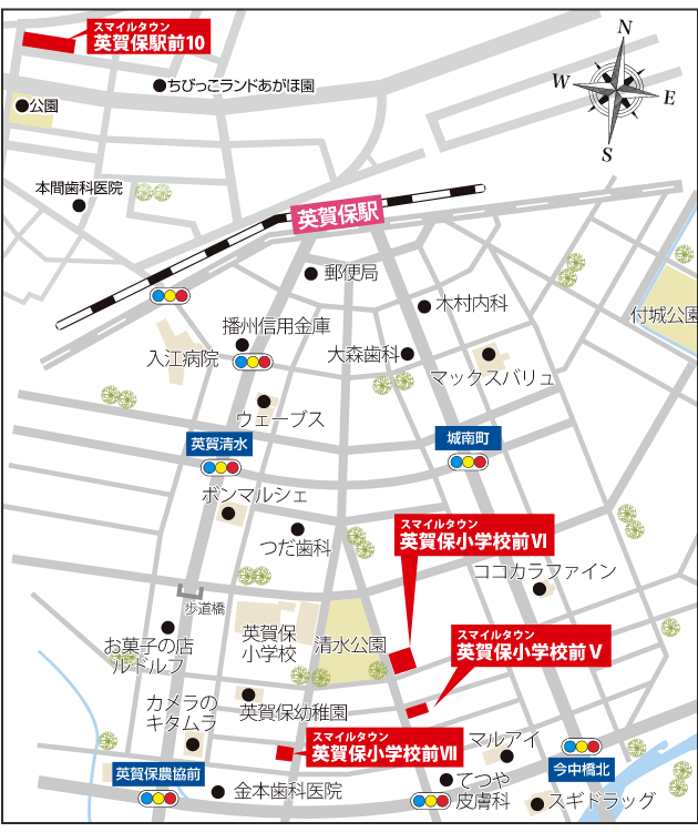Location Map 英賀保エリア分譲地