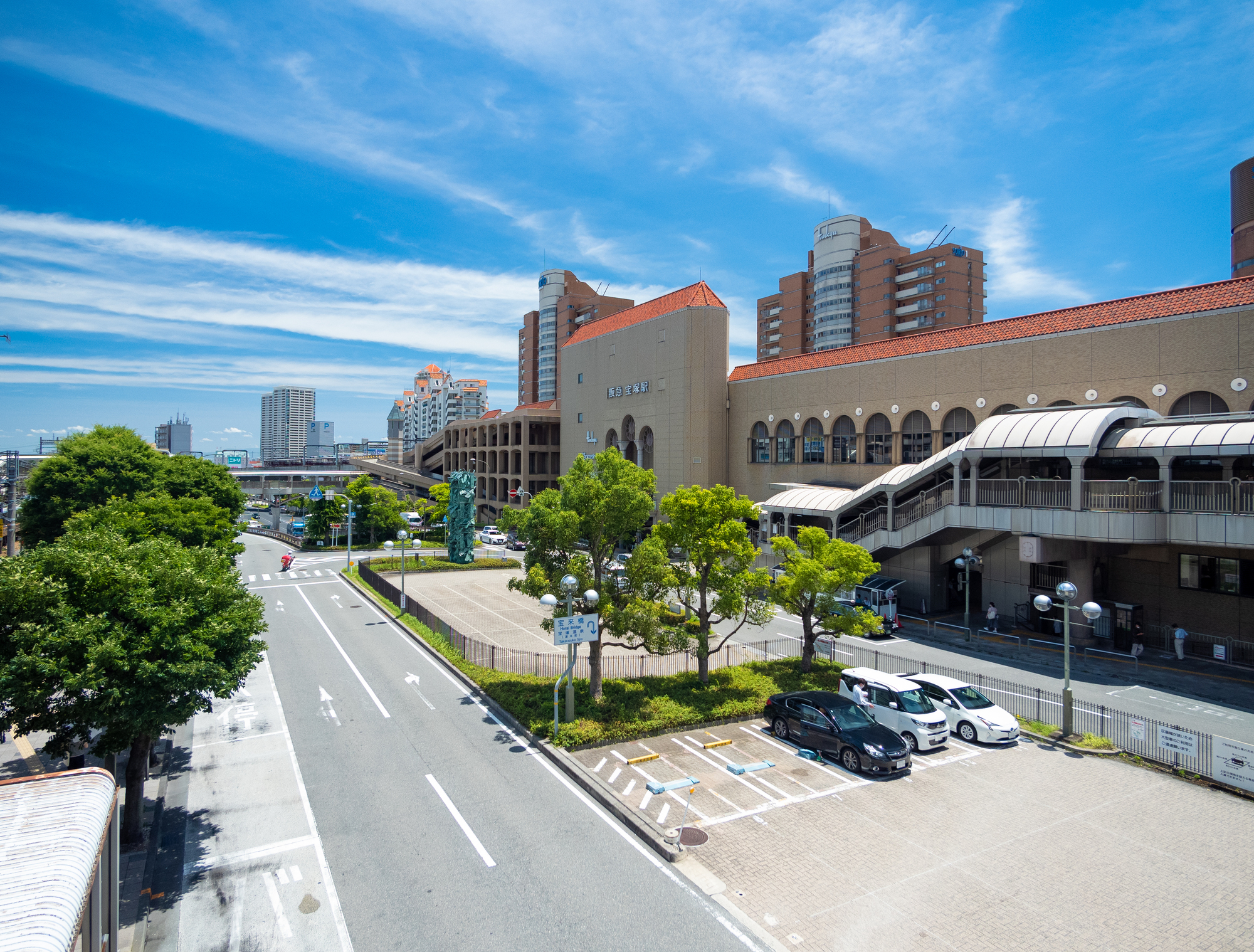 阪急宝塚線「宝塚」駅（3130～3200ｍ）