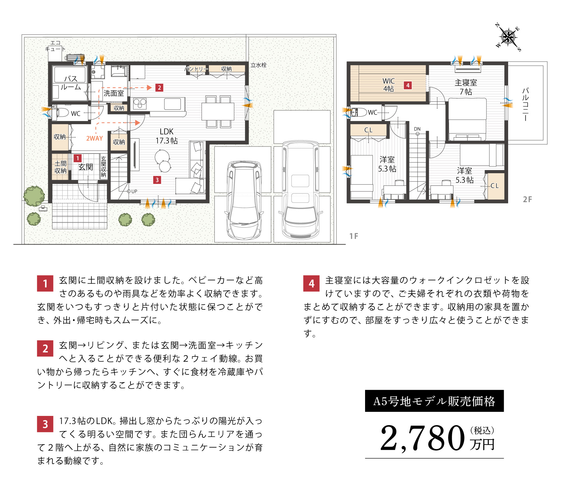 上大野ガーデンプレイスA5、A6号地