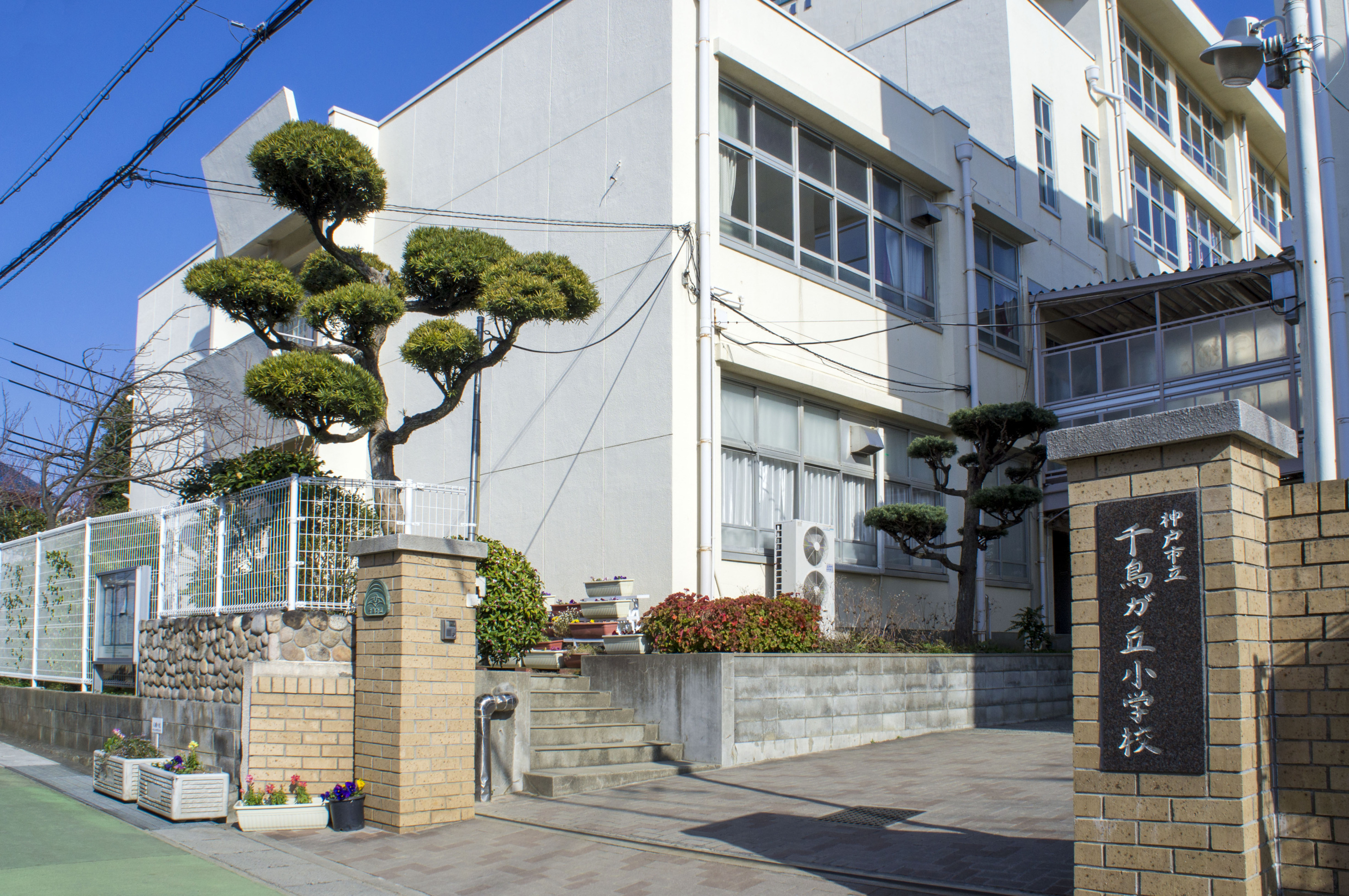千鳥が丘小学校（約210ｍ～280ｍ）
