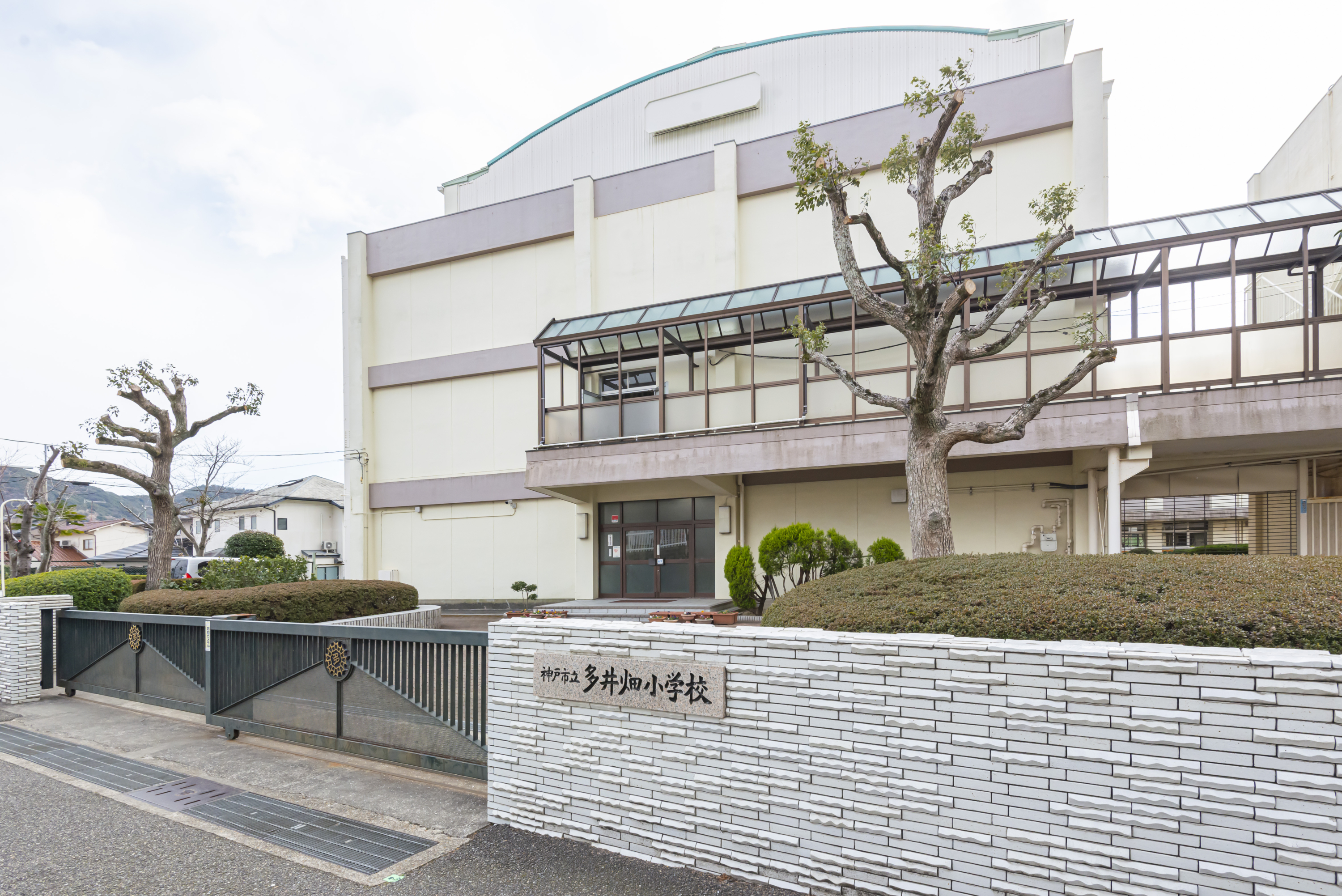多井畑小学校 (約475～490ｍ)