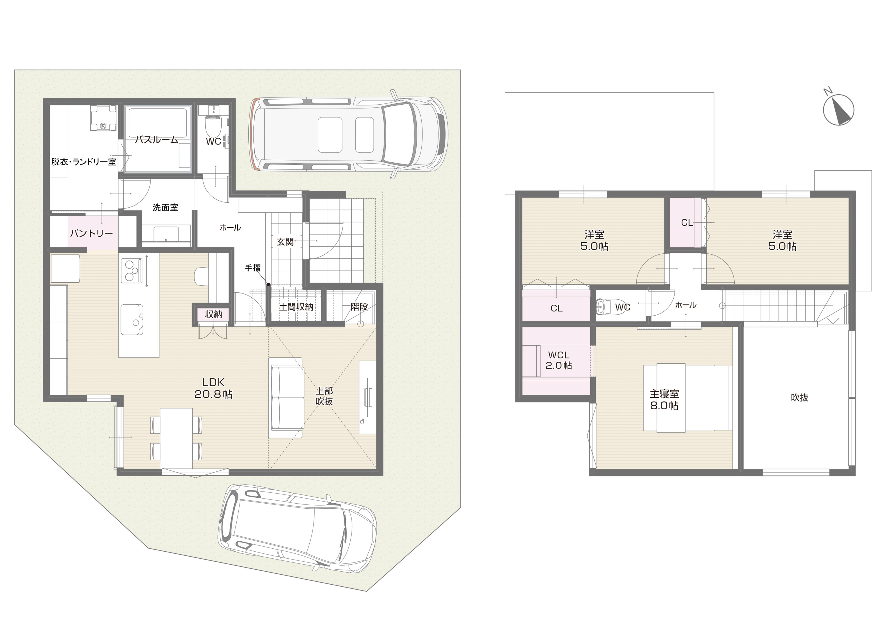 A号地完成分譲住宅